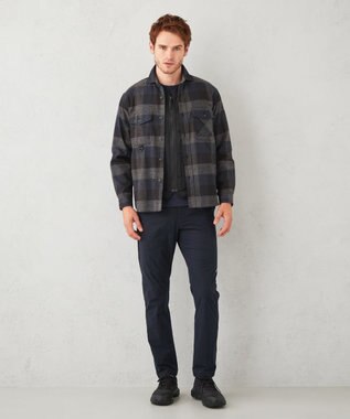 JOSEPH ABBOUD MOUNTAIN 【UNISEX】オーガニックマウンテン ネルシャツ ネイビー系4