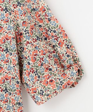 J.PRESS LADIES S 【洗える】LIBERTY Pepper&Coward スタンドカラー ブラウス ベージュ系5