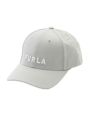 MOONBAT FURLA(フルラ) 立体刺繍ロゴキャップ グレー