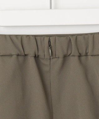 J.PRESS LADIES 【洗える・イージーケア】 アクティブピケストレッチ ナロー スカート カーキ系