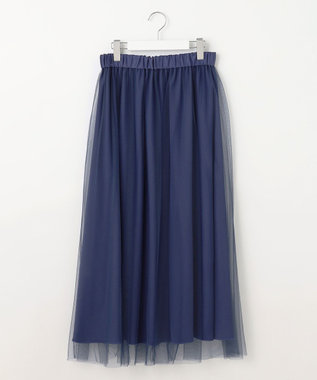 自由区 L 【WEB限定・マルチウェイ・洗える】リバーシブルスカートセットアップ ワンピース ブルー