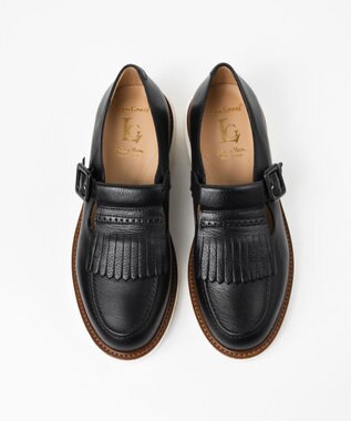 BONTRE 【LucaGrossi/ルカグロッシ】キルトデザインローファー/K328M-US ブラック