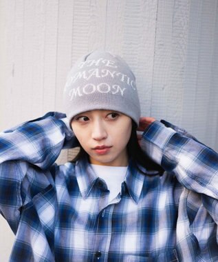 WEGO 【ユニセックス着用ITEM】ジャガードシングルニットワッチ グレー