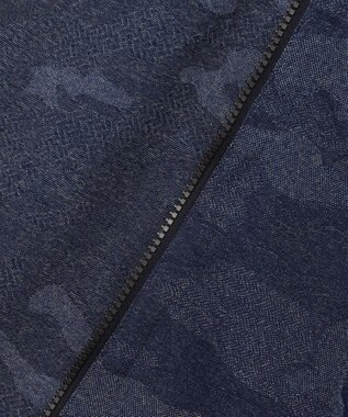 JOSEPH ABBOUD MOUNTAIN 【UNISEX】ドライタッチ クールスキンカモパーカー ブルー系7