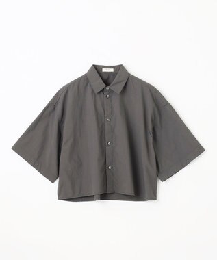 NAVE 【ReNAVE　撥水機能・UVカット・透湿・接触冷感・洗える】ナイロンタスランシャツ グレー系