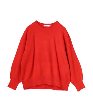 AMERICAN HOLIC バイパチ袖ボリュームニットプルオーバー　 Red