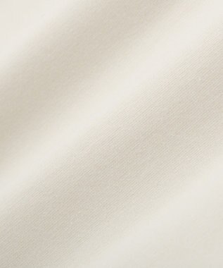 Green Parks 七分袖ロゴ裏毛プルオーバー Off White