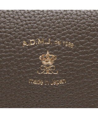 A.D.M.J. 【New】牛革ボストン34cm アカスミ