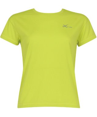 CW-X 【WOMEN】 CW-X トップス 【薄軽ランニングシャツ】 半袖 3分袖 Ｕネック 吸汗速乾性(本体) レディース DLY155 /ワコール