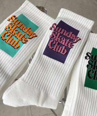 WEGO ロゴデザインソックス（R） 柄6