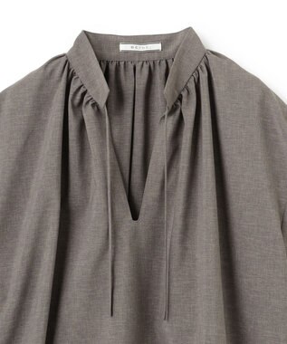 BEIGE， 【洗える/接触冷感/速乾/UVケア対応】BATEAU / ブラウス C.Gray