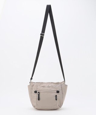 LA BAGAGERIE 【MONICA】ラウンドショルダーバッグ ライトグレー