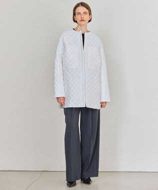 BEIGE， 【WEB限定・洗える】COINTET / 中綿キルティングコート Ecru