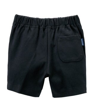 MIKI HOUSE HOT BISCUITS 【90-130cm】綿素材のハーフパンツ 紺