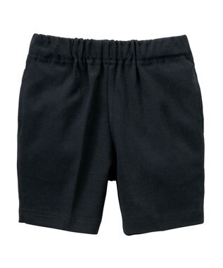 MIKI HOUSE HOT BISCUITS 【90-130cm】綿素材のハーフパンツ 紺