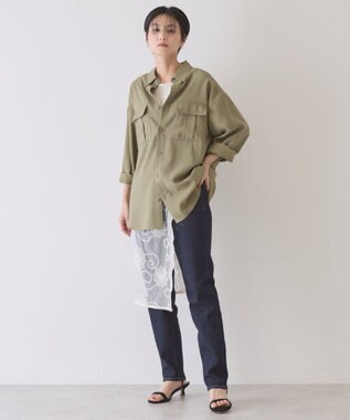 AMERICAN HOLIC スキニーデニムパンツ One Wash