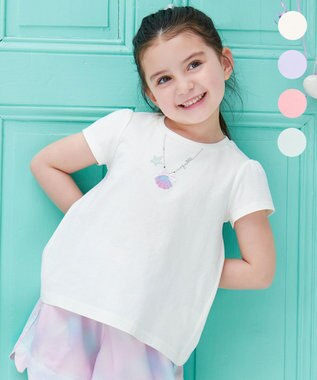  接触冷感 しろくま バックシャン Tシャツ