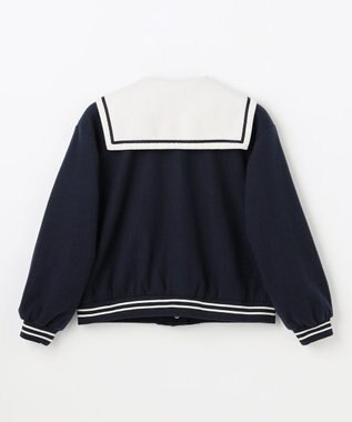 ANY KIDS セーラースタジャン ネイビー