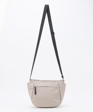 LA BAGAGERIE 【MONICA】ラウンドショルダーバッグ ライトグレー