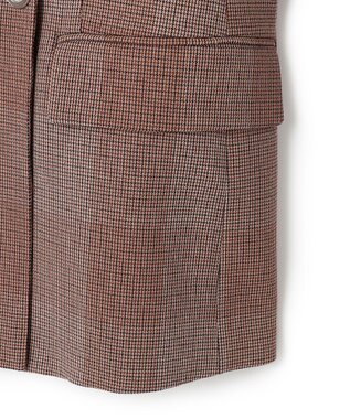 JOSEPH ウールクレープ　ジャケット Mahogany