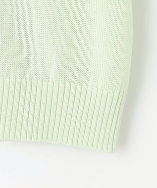 #Newans 〈花乃まりあさんコラボ〉コットンコードカーディガン ライトグリーン