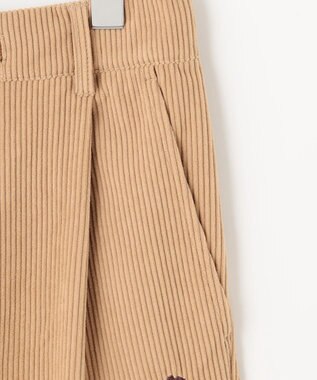 PW CIRCULUS 【手洗い洗濯可 / NEWシーズン素材 / ストレッチ】【WOMEN】コーデュロイショーツ ゴルフウェア レディース ベージュ系