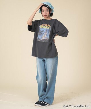 WEGO 【新柄追加/STARWARS/ユニセックス着用ITEM/SMLサイズ展開】STAR　WARS/グラフィックT（S） 柄2