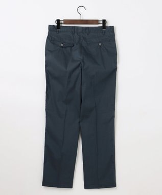JOSEPH ABBOUD 【キングサイズ・ウエストも伸びる!/JAPANファブリック】ヴィンテージコットン ストレッチ パンツ ネイビー系