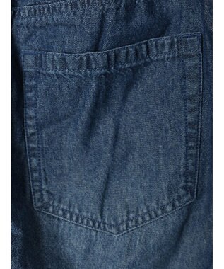 Green Parks ・ＳＵＧＡＲ　ＳＰＯＯＮ　シャーリングデニムスカート Indigo