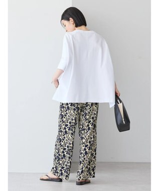 AMERICAN HOLIC 接触冷感ポンチョシルエットポンチプルオーバー Off White