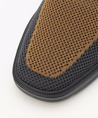 steppi ビットローファー モカ×グレー