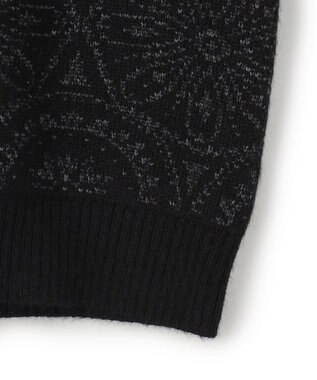 JOSEPH HOMME 【HIGH GRADE LINE】モスクジャギー　クルーネックニット ブラック系5