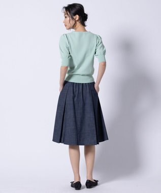 TOCCA 【UVカット・接触冷感】BALOON ニットプルオーバー ライトグリーン系