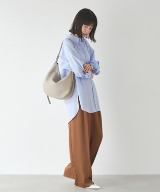 russet 【2025AW新作】シボレザーショルダーバッグ M(CE-1588) GrayBeige