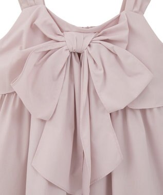 earth music&ecology リボンイレヘムチュニック Pink