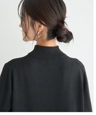 YECCA VECCA 【2点SET】バルーンキャミ付きニットワンピース Camel