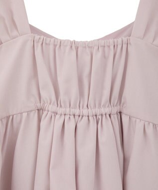 earth music&ecology リボンイレヘムチュニック Pink