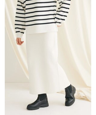 CRAFT STANDARD BOUTIQUE シェニールヤーンニットスカート