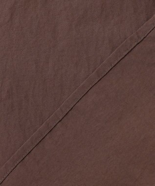 NAVE 【ReNAVE　撥水機能・UVカット・透湿・接触冷感・洗える】ナイロンタスランシャツ ダークブラウン系