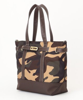 LA BAGAGERIE ベルテッド2WAYトート カモフラージュ