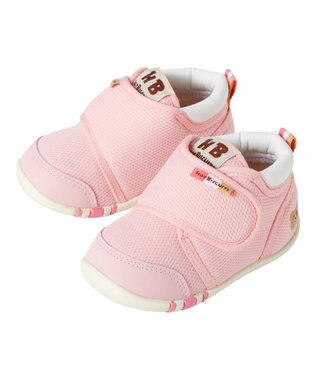 MIKI HOUSE HOT BISCUITS 【11.5cm-13.5cm】 ファーストベビーシューズ ピンク