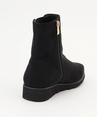 ANY SIS 【23.0~24.0cm】フラットサイドゴア ブーツ ブラック