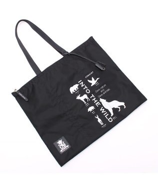 A.D.M.J. 【ナイロン】オリタタミバッグL BLACK