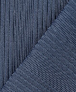 JOSEPH HOMME テックリブジャージー　Vネック半袖カットソー ダルブルー系