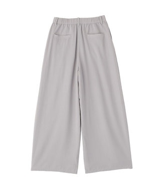 Green Parks セミワイドスラックスパンツ Light Gray