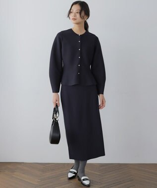 組曲 L 【WEB限定】スポンディッシュニットアップ ネイビー系