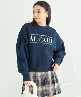 earth music&ecology アソートロゴショートスウェット