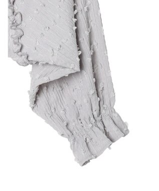 earth music&ecology ふくれジャガードボレロ Light Gray