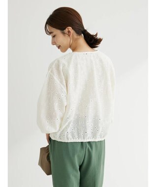 Green Parks ・ＳＵＧＡＲ　ＳＰＯＯＮ　レースブルゾン Ivory