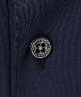 JOSEPH ABBOUD MOUNTAIN 【UNISEX】ASHA_OG_OGリップコンビ ポロシャツ ネイビー系